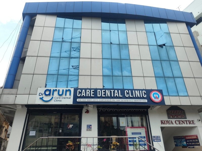 Cover photo of Care Dental Clinic - Dr.Arun Best Dentist in Villivakkam: Painless Treatment, Orthodontist, Root Canal, Implants & More
